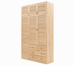 3 Kapaklı Yüklüklü Panjurlu Ayaksız Kulplu